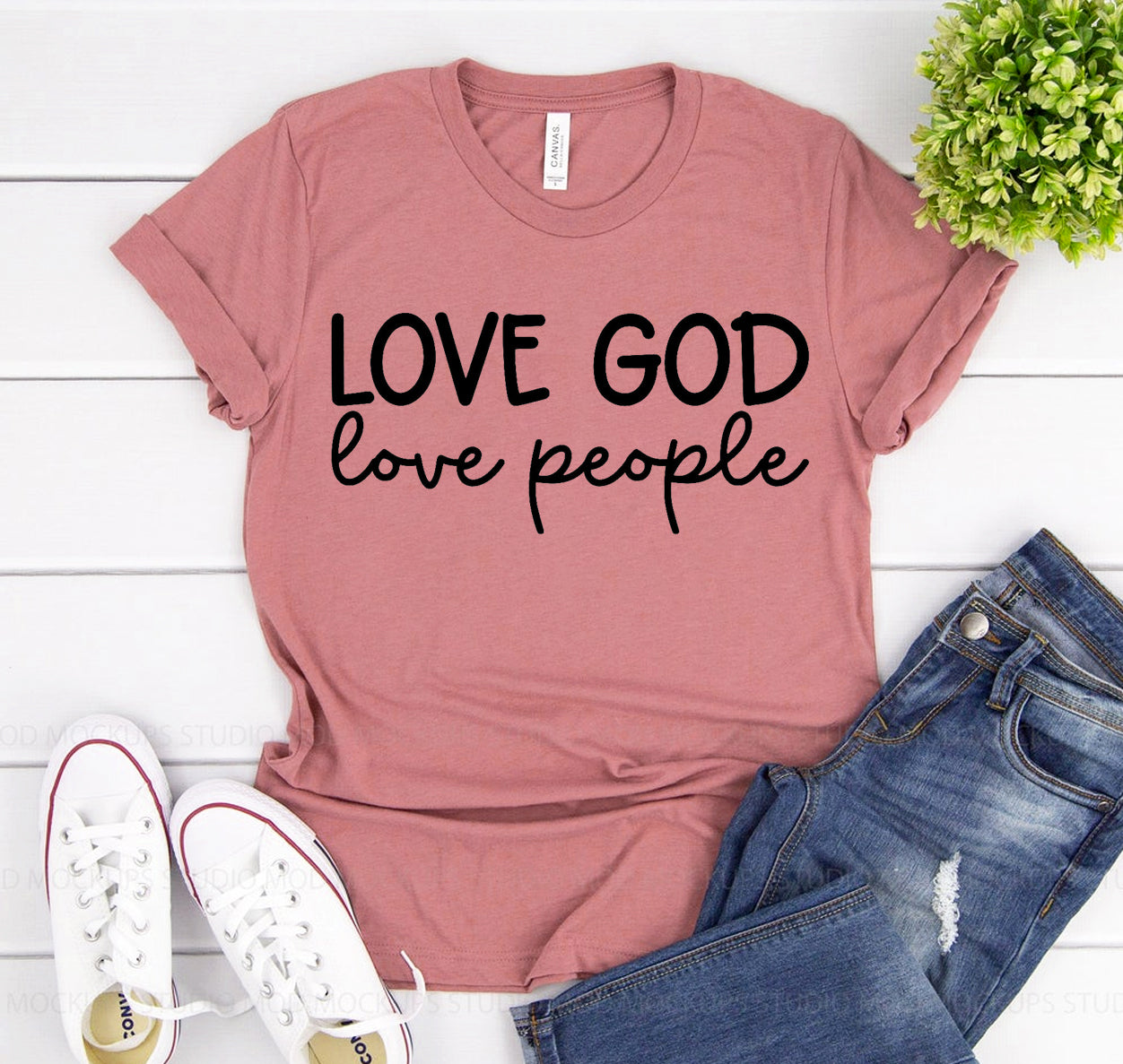 Love God Love People T-shirt